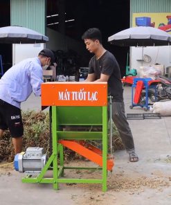 Máy Tuốt Lạc Năng Suất 5 Tạ Mỗi Giờ Nhỏ Gọn