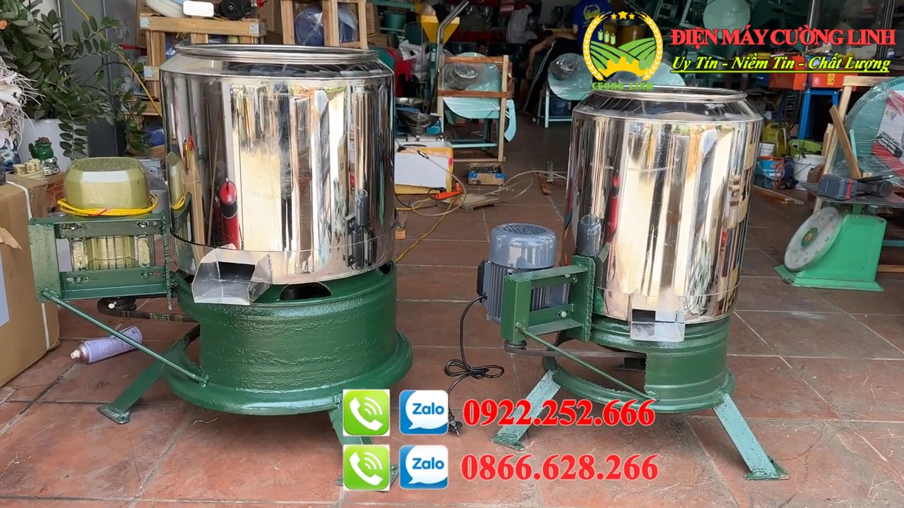 Máy vắt ly tâm công nghiệp 20L 30L 50L 100L 150L 200L – tách nước khối quay inox