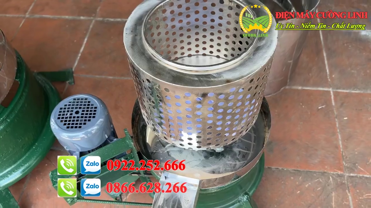 Máy vắt ly tâm công nghiệp 20L 30L 50L 100L 150L 200L – tách nước khối quay inox