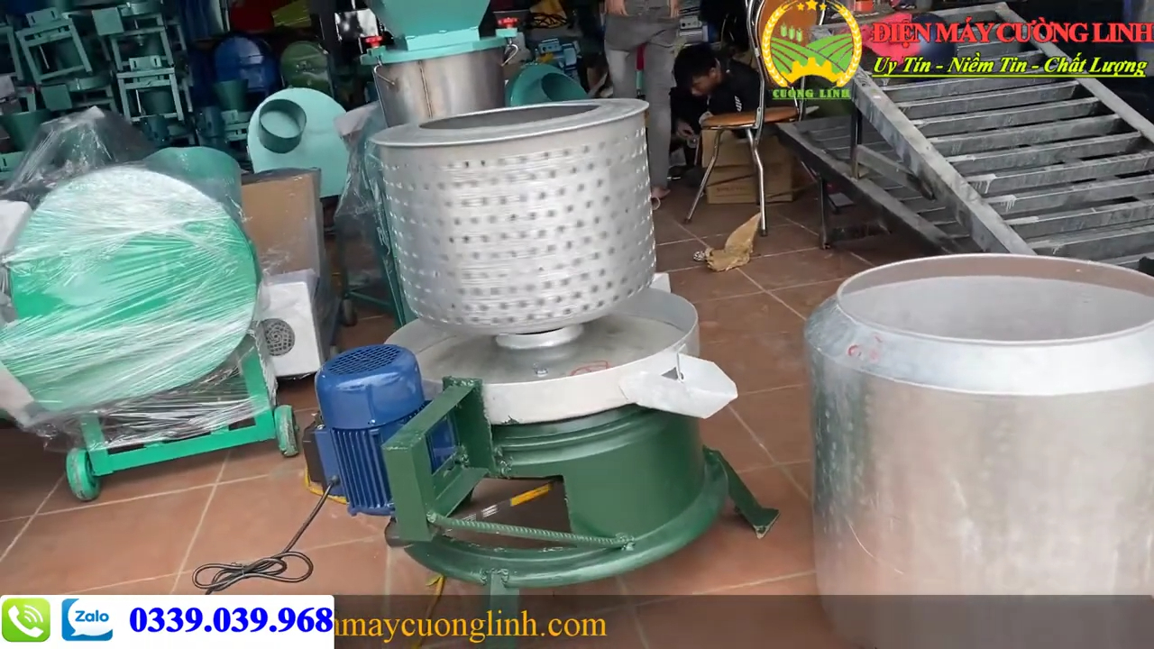 Máy vắt ly tâm nhôm tách nước khối quay dung tích 40 lít giá thấp