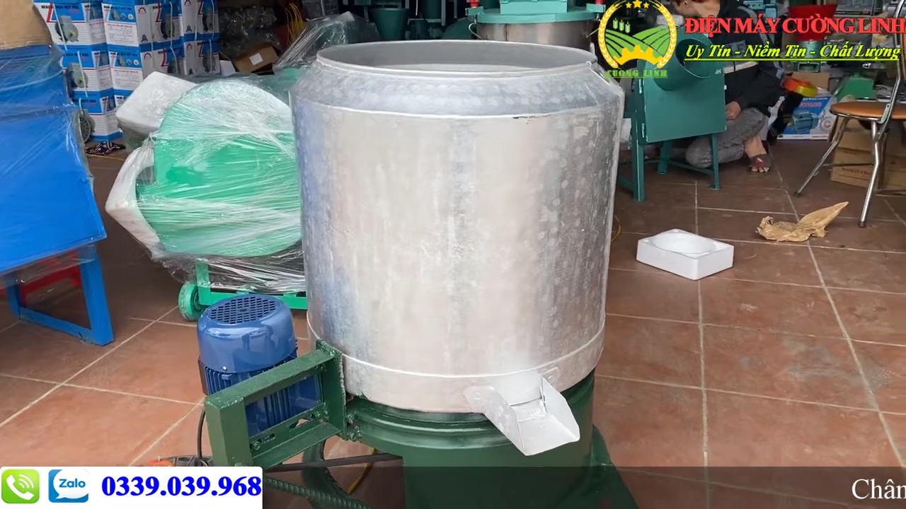 Máy vắt ly tâm nhôm tách nước khối quay dung tích 40 lít giá thấp