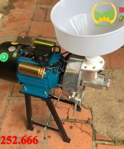 Máy xay bột ướt mini 3kW chuyên nghiền gạo nước, đậu nành, nguyên liệu làm bánh