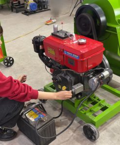 Máy Xay Xơ Dừa B300 Đầu Nổ 10HP