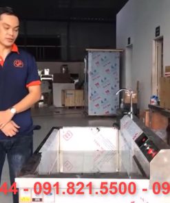 Máy rửa rau quả công nghiệp inox 304