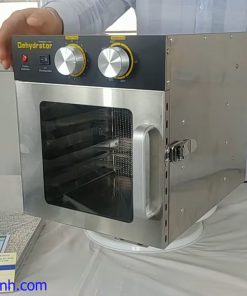 Máy sấy trái cây mini gia đình 6 tầng bằng inox có đèn UV diệt khuẩn - chi tiết máy 2