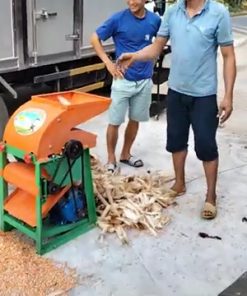 Máy tách (tuốt) hạt ngô (bắp) cả vỏ - chi tiết máy 5