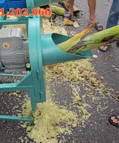Máy thái chuối 2 chức năng thái thô và thái mịn