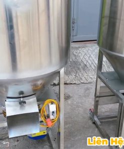 Máy Trộn Cám Trục Đứng Thùng Inox - chi tiết máy 2
