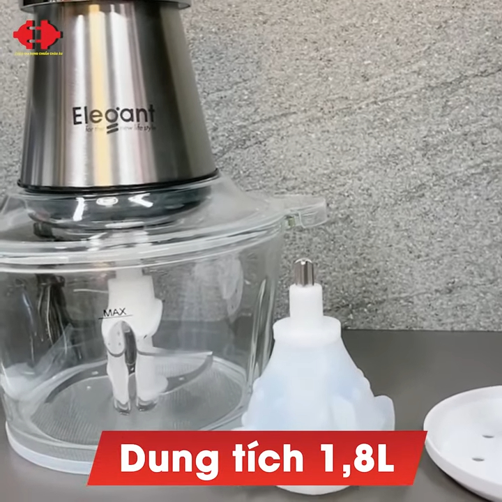 Máy xay thịt đa năng 3.1 ELEGANT nhập khẩu Đức – xử lý thịt, tỏi, trứng trong một thiết bị