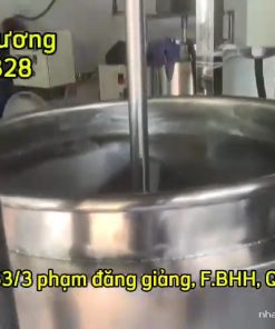 Nồi Nấu 3 Lớp Có Cánh Khuấy Gia Nhiệt 100L – 200L – 500L