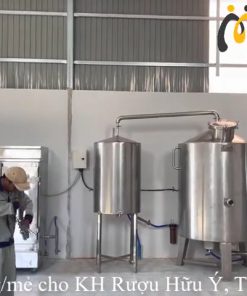 Nồi Nấu Rượu Bằng Điện 200kg Và Tủ Hấp Cơm 200kg - chi tiết máy 2