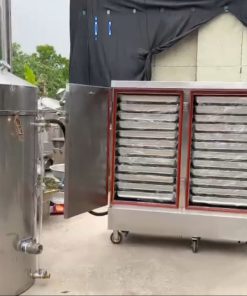 Nồi Nấu Rượu Bằng Củi 100 Cân Gạo Inox 304 3 Lớp