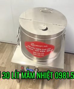 Nồi nấu phở 30 lít mâm nhiệt điện - chi tiết máy 2