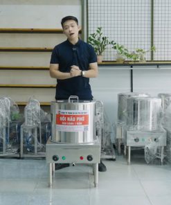 Nồi Nấu Phở 50 Lít Inox Cao Cấp 3 Lớp - chi tiết máy 3