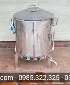 Nồi đồ xôi inox, nồi nấu cơm công nghiệp 30kg