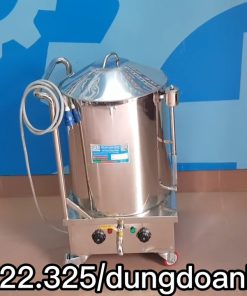 Nồi Hấp Xôi Điện 10kg Có Bệ Tay Kéo