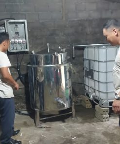 Nồi nấu rượu bằng điện 50kg lõi inox