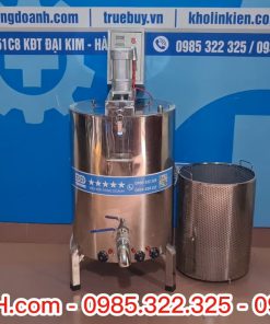 Nồi Nấu Cánh Khuấy 100 Lít Gia Nhiệt Dầu Dùng Cô Đặc Dược Liệu - chi tiết máy 4
