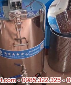 Nồi Nấu Cánh Khuấy 100 Lít Gia Nhiệt Dầu Dùng Cô Đặc Dược Liệu - chi tiết máy 3