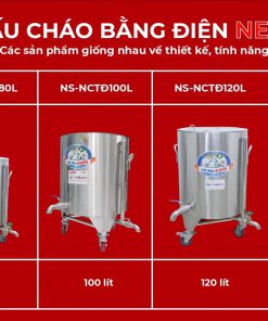 Nồi nấu cháo 40 Lít gia nhiệt gián tiếp