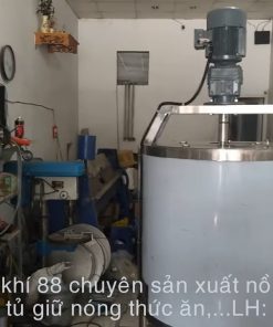 Nồi nấu cháo công nghiệp cánh khuấy tự động 500 lít