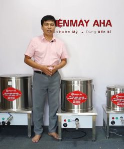 Nồi Nấu Phở Mâm Nhiệt 50L Nấu Nước Dùng Hiệu Quả