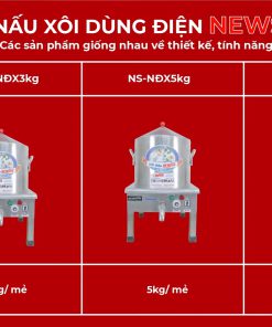 Nồi Nấu Xôi Bằng Điện 10kg - chi tiết máy 3