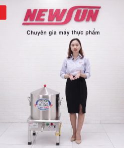 Nồi nấu xôi điện 5kg NSND X5kg inox 304 gia nhiệt điện trở