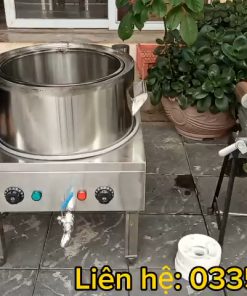 Nồi tráng bánh cuốn, bánh đa, bánh ướt điện 2 lớp - chi tiết máy 2