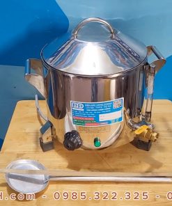 Nồi tráng bánh cuốn inox - chi tiết máy 6