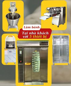 Quy trình làm bánh mì gồm 5 bước - chi tiết máy 2
