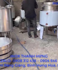 Quy Trình Gia Công Sản Xuất Nồi Nấu Rượu Bằng Thép Không Gỉ Inox 304 - chi tiết máy 2