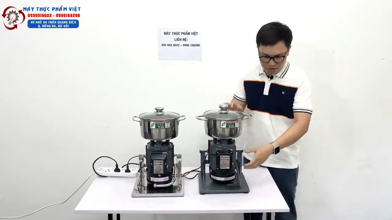 Máy xay thịt 750W cối xay thịt đa năng mini nghiền thịt, cá, tôm cho gia đình và quán nhỏ