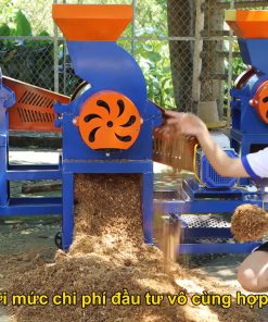Máy Băm Xơ Dừa 6 Dao B250 - chi tiết máy 4