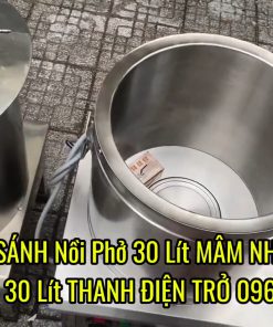 Nên Chọn Nồi Nấu Phở 30 Lít Mâm Nhiệt Hay Thanh Điện Trở - chi tiết máy 3