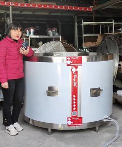 SIÊU NỒI NẤU LỚN NHẤT VIỆT NAM- Nồi inox 304 công nghiệp dung tích lớn 1200 lít