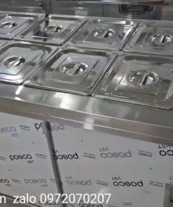 Tủ inox hâm nóng thức ăn cho nhà hàng và bếp ăn công nghiệp