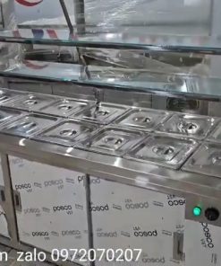 Tủ inox hâm nóng thức ăn cho nhà hàng và bếp ăn - chi tiết máy 2
