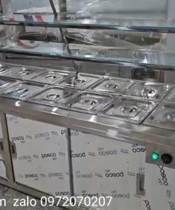 Tủ inox hâm nóng thức ăn cho nhà hàng và bếp ăn - chi tiết máy 3