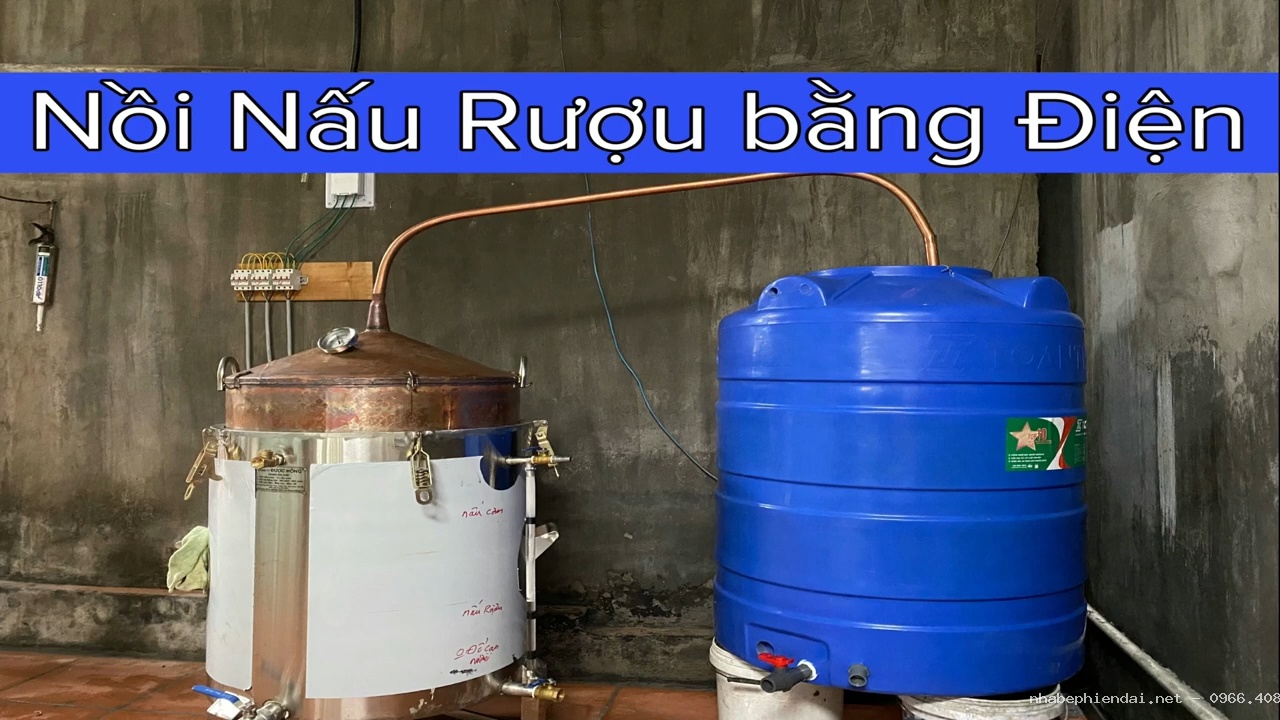 Bộ nồi hơi nấu rượu lõi đồng 40kg lắp đặt tại Triệu Sơn – Thanh Hóa - Hình 2 Bộ nồi hơi nấu rượu lõi đồng 40kg lắp đặt tại Triệu Sơn – Thanh Hóa - Hình 2