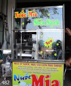 Xe Nước Mía Siêu Sạch Tủ Kính 3 Rulo Kim Cương - chi tiết máy 2