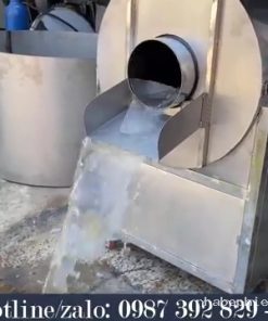 Máy rang hạt dùng điện 10kg – máy rang hạt cà phê, mắc ca, hạt điều, đậu phộng, hạt bí 220V - chi tiết máy 2