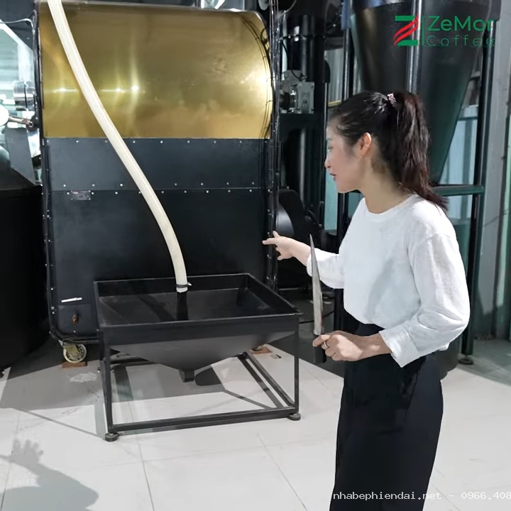 Quy trình rang cà phê bằng công nghệ HotAir hiện đại từ Đức