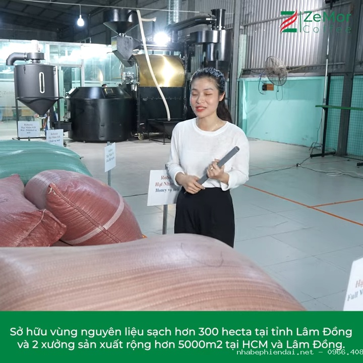 Quy trình rang cà phê bằng công nghệ HotAir hiện đại từ Đức