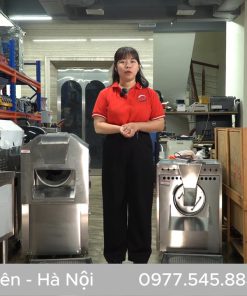 Rang hạt dẻ bằng máy rang hạt tự động - chi tiết máy 2