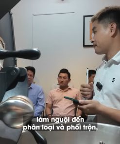 Máy rang cà phê AI Mars V5 do kỹ sư Việt phát triển - chi tiết máy 2