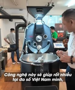 Máy rang cà phê AI Mars V5 do kỹ sư Việt phát triển