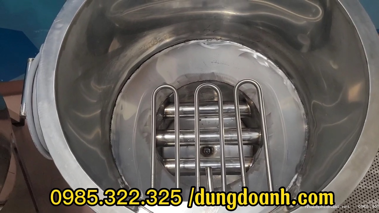 Bộ Đôi Chảo Chiên Dầu Nước Công Nghiệp 50L 40L