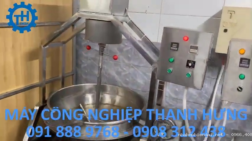 Chảo Xào Nhân Bánh Công Nghiệp 100 Lít
