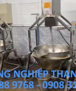 Chảo Xào Nhân Bánh Công Nghiệp 100 Lít
